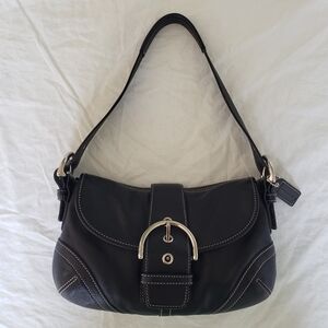 Coach 9247 Soho Buckle Flap Shoulder Bag in Black, perfect condition